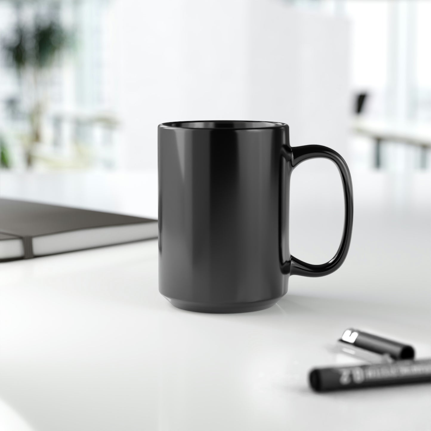 Black Mug, 15oz